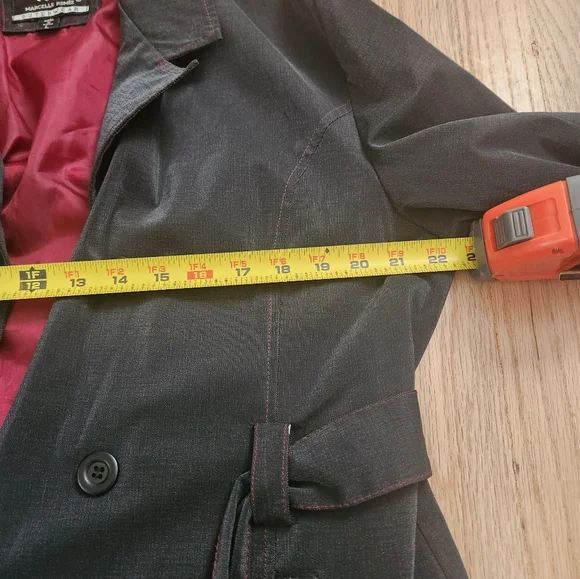 SOLD.Vintage Charcoal Grey Jacket.SOLD - Picture 3 of 11